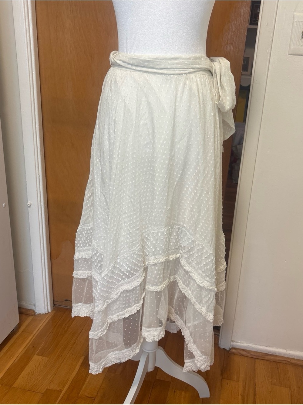 Zimmermann Lace Handkerchief-Hem skirt - Picture 4 of 9